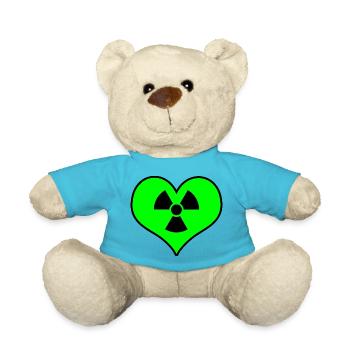 Love Radiation - Teddy Bear - atoll blue - Front