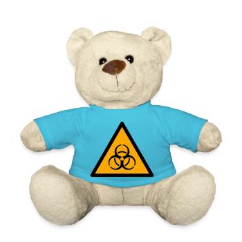 Biohazard - Teddy - Atollblau - Vorne