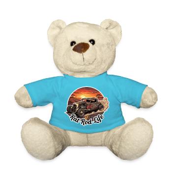 Vintage Hot Rod Leben - Teddy - Atollblau - Vorne