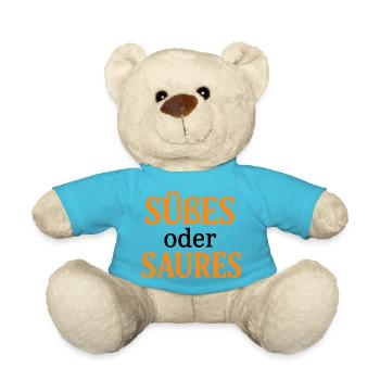 Halloween Theme - Teddy Bear - atoll blue - Front