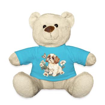 Shih Tzu - Teddy - Atollblau - Vorne