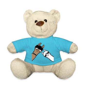 2 Cool Lamas Lunettes de soleil Funny Nerd Friends - Nounours - bleu outremer - Devant