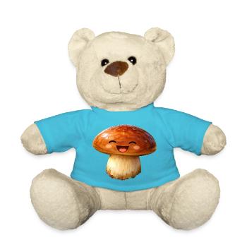 Butterpilz aus Taiga - Teddy - Atollblau - Vorne