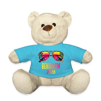 Benidorm 2026 Sonnenbrillen Design - Teddy - Atollblau - Vorne