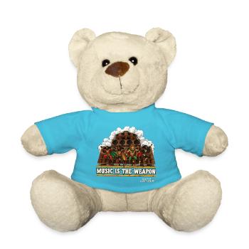 Original Rasta Squad - Teddy Bear - atoll blue - Front