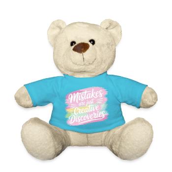 Creative Discoveries Motivation Design - Teddy - Atollblau - Vorne
