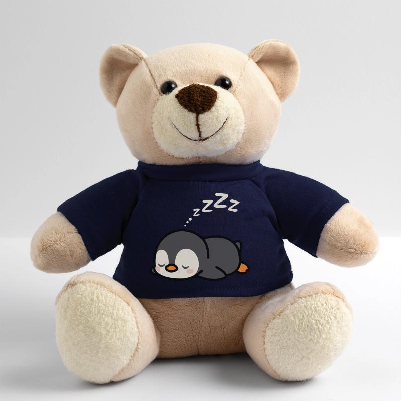 Süßes Pinguin-Nickerchen Teddy