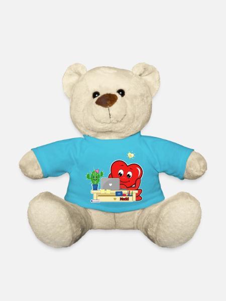 Mucki Home-Office - Teddy - Atollblau
