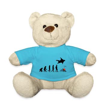 Wingsuit flying Base Jumping Skydiving Evolution - Teddy - Atollblau - Vorne