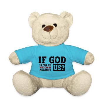Jesus Christus - Christliches Shirt - Christliche - Teddy - Atollblau - Vorne