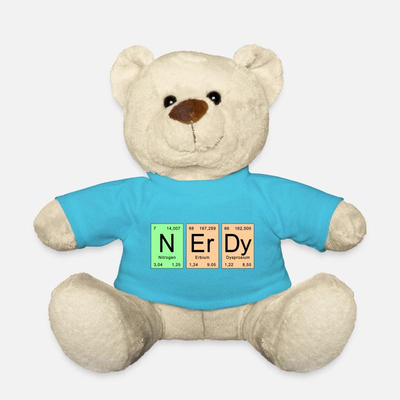 Periodensystem - NErDy - Teddy - Atollblau