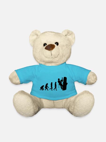Arboriculteur Grimpeur Escalade Tondeuse Evolution - Nounours - bleu outremer