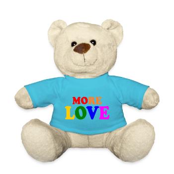 More love - Teddy - Atollblau - Vorne