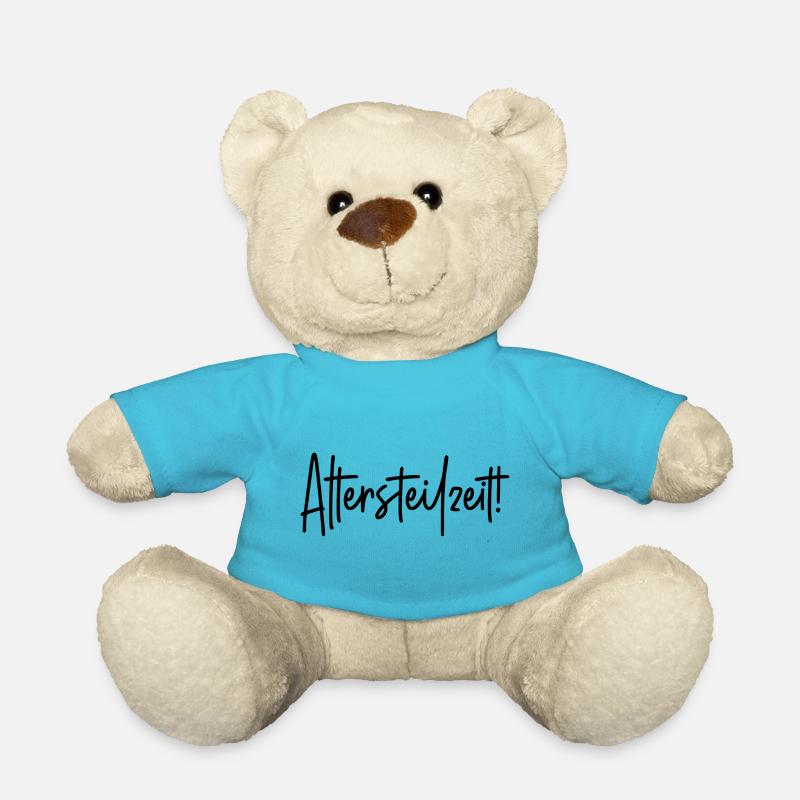 Altersteilzeit - Teddy - Atollblau