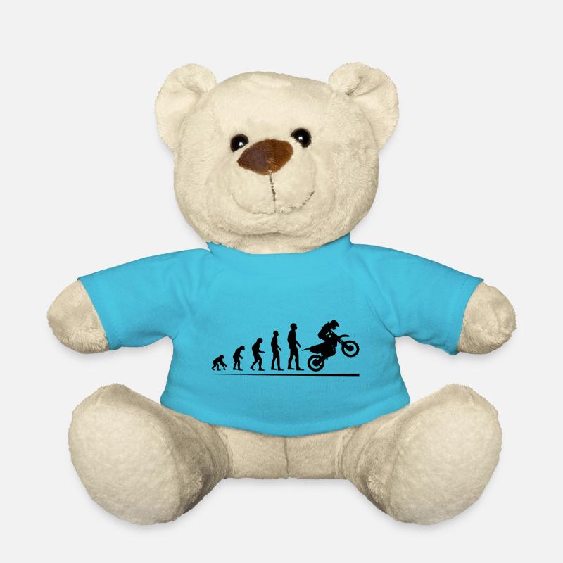 Motocross Evolution - Teddy - Atollblau