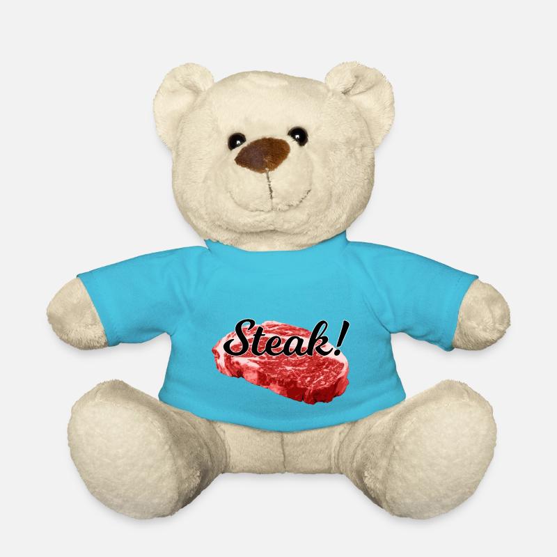 steak - Nounours - bleu outremer