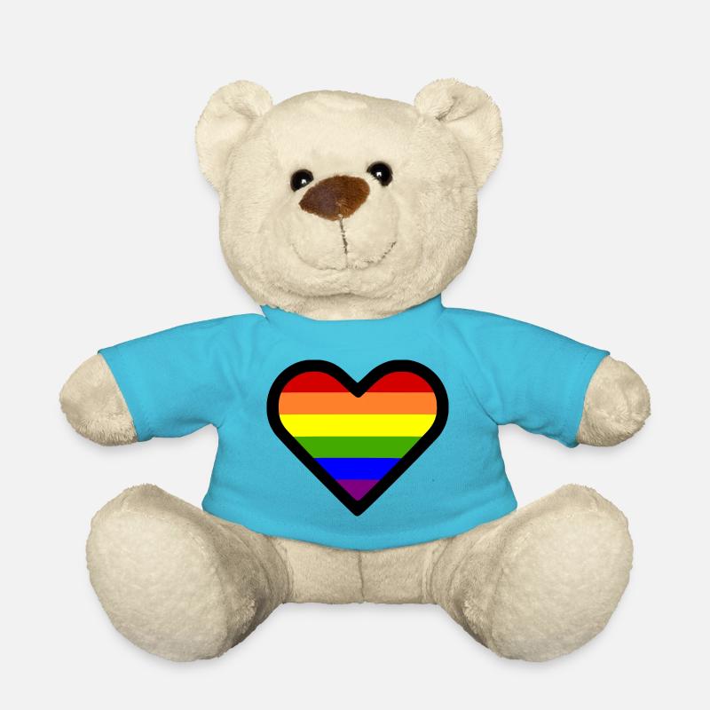 Lgbt - Teddy Bear - atoll blue