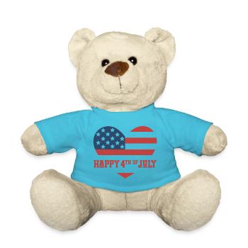 Frohen 4. Juli - Teddy - Atollblau - Vorne