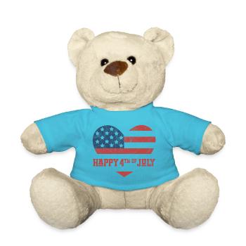 Frohen 4. Juli - Teddy - Atollblau - Vorne