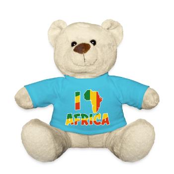 Afrika Kontinent Safari Nashorn - Teddy - Atollblau - Vorne