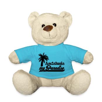 Color changeable | Andalusia Paradise Andalusien - Teddy Bear - atoll blue - Front