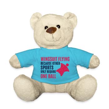 Wingsuit volant Base Jumping Parachutisme Wingsuit - Nounours - bleu outremer - Devant