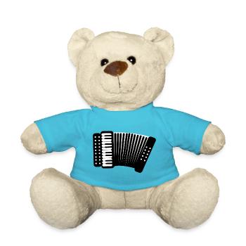 Akkordeon - Teddy - Atollblau - Vorne