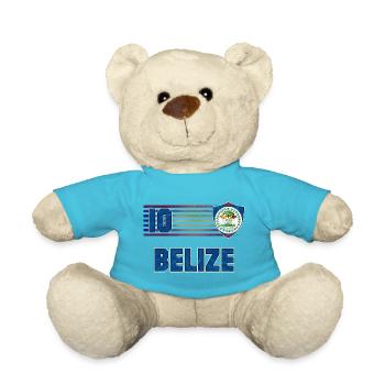 Équipe du Belize de football - Nounours - bleu outremer - Devant
