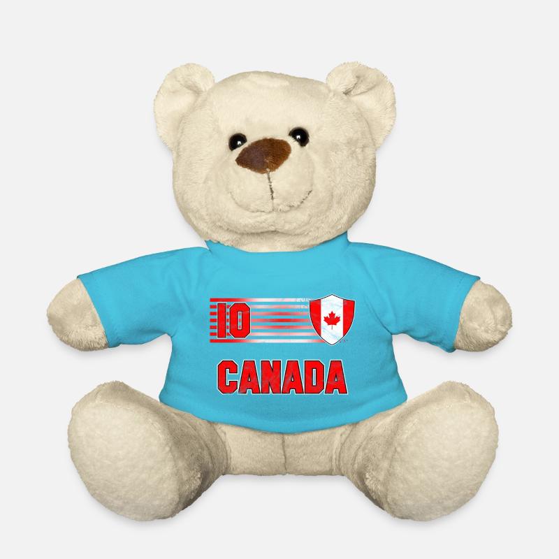 Kanada Fußball Mannschaft - Teddy - Atollblau