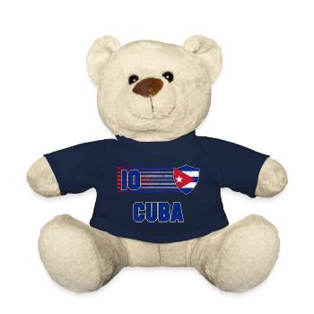 Kuba Fußball Mannschaft - Teddy - French Navy - Vorne
