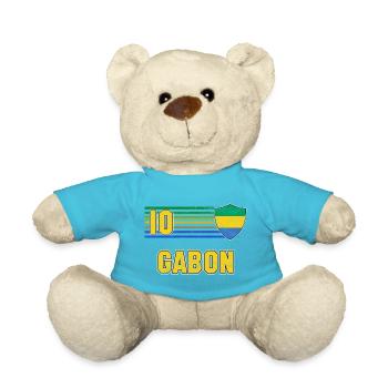 Équipe du Gabon de football - Nounours - bleu outremer - Devant