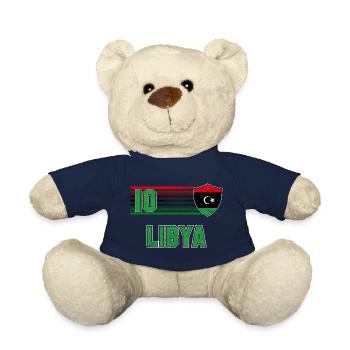 Libyen Fußball Mannschaft - Teddy - French Navy - Vorne