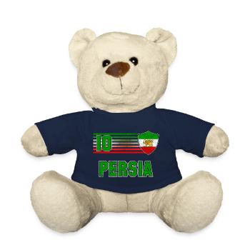 Persia Football Team - Teddy Bear - french navy - Front