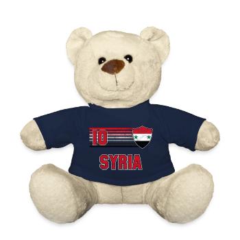 Syrien Fußball Mannschaft - Teddy - French Navy - Vorne