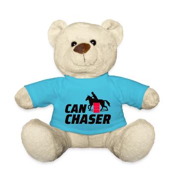 Barrel Racer Reiten Racing Rodeo Lustig - Teddy - Atollblau - Vorne