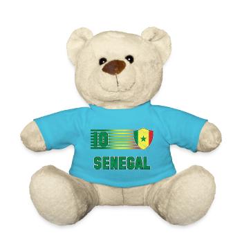 Équipe du Sénégal de football - Nounours - bleu outremer - Devant