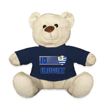 Uruguay Fußball Mannschaft - Teddy - French Navy - Vorne