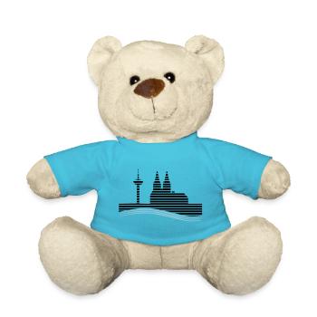 Cologne - Teddy Bear - atoll blue - Front
