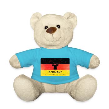 Germany Wildlife Germanys Wildlife - Teddy Bear - atoll blue - Front