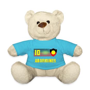 Aborigines Fußball Mannschaft - Teddy - Atollblau - Vorne