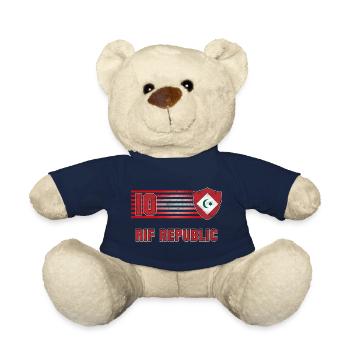 Équipe de football de la République du Rif - Nounours - bleu marine - Devant