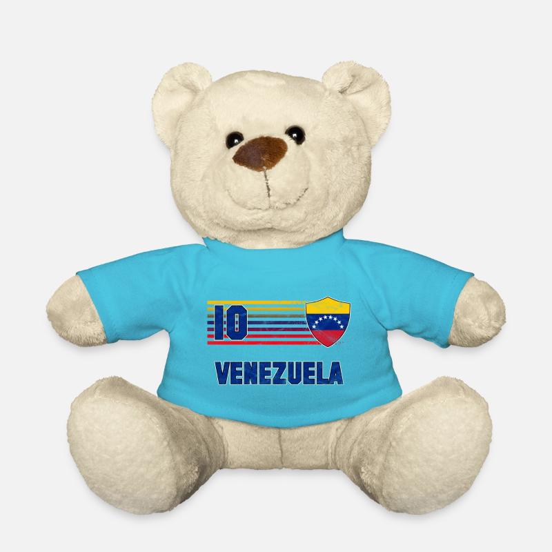 Venezuela Fußball Mannschaft - Teddy - Atollblau