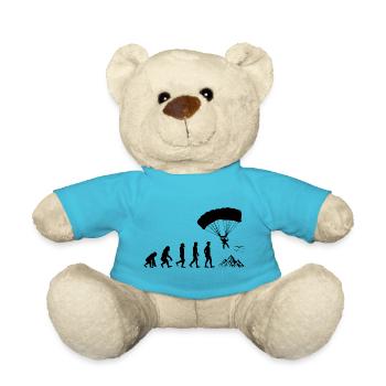 Fallschirmspringen Evolution - Teddy - Atollblau - Vorne