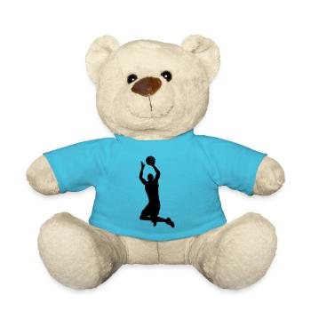 basketball - Teddy Bear - atoll blue - Front