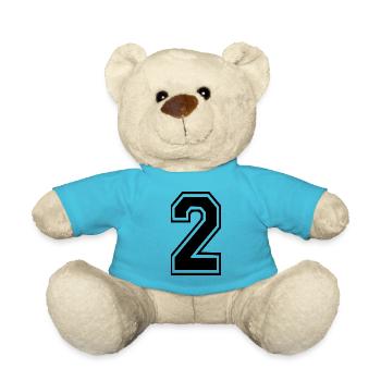 2 - Teddy Bear - atoll blue - Front