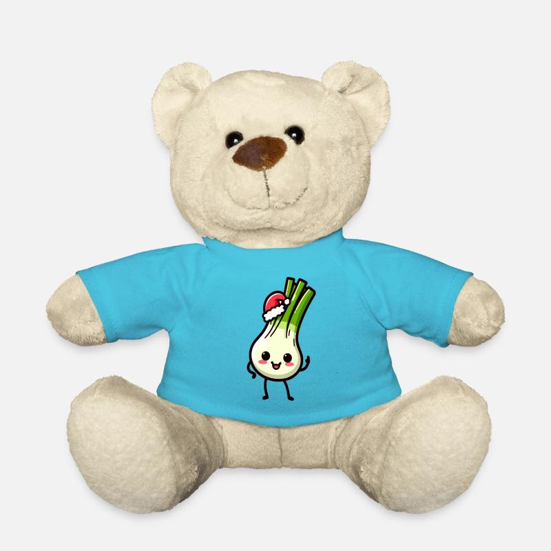Nikolauch Kawaii Lauch - Teddy - Atollblau