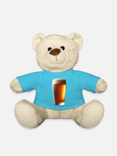 Kaltes Bier - Teddy - Atollblau