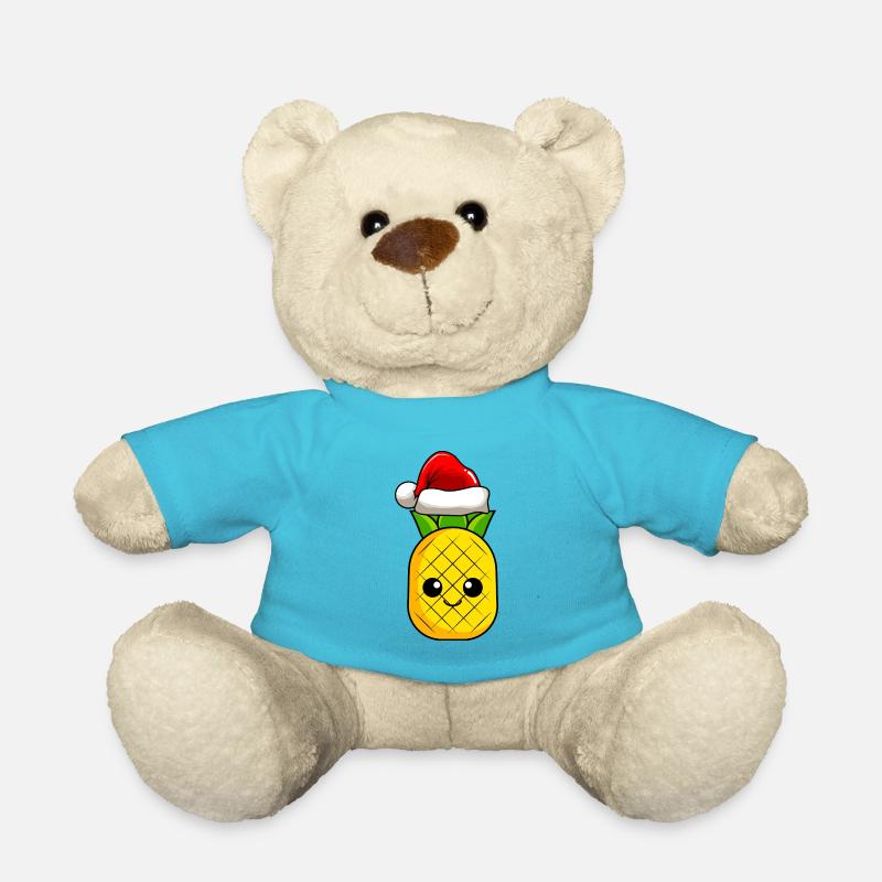 Pineapple Christmas Comic Noël - Nounours - bleu outremer