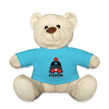 Skigebiet Klosters, Schweiz, Alpen - Teddy - Atollblau - Vorne