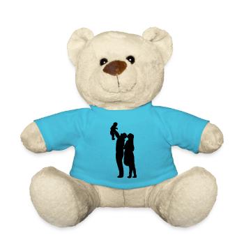 Famille Papa Maman - Nounours - bleu outremer - Devant